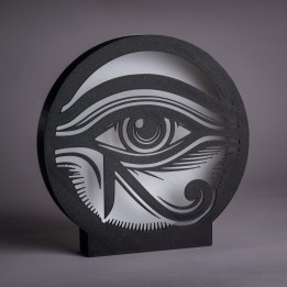 Lampe Œil d'Horus – Éclairage LED Égyptien - Lampes - Vue 1 - Impression 3D France