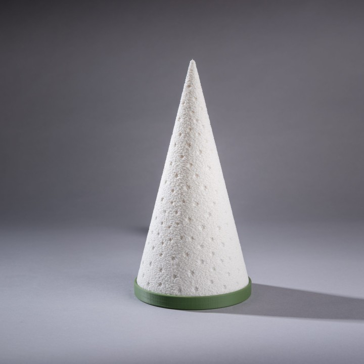 Lampe Sapin Conique – Décoration LED - Lampes - Vue 1 - Impression 3D France
