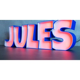 Prénom Lumineux Personnalisé – LED 3D - Divers - Vue 1 - Impression 3D France
