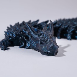 AzuraDragon – Figurine Dragon Bleu 3D - Divers - Vue 1 - Impression 3D France