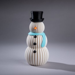 Bonhomme de Neige – Photophore LED 3D - Divers - Vue 1 - Impression 3D France