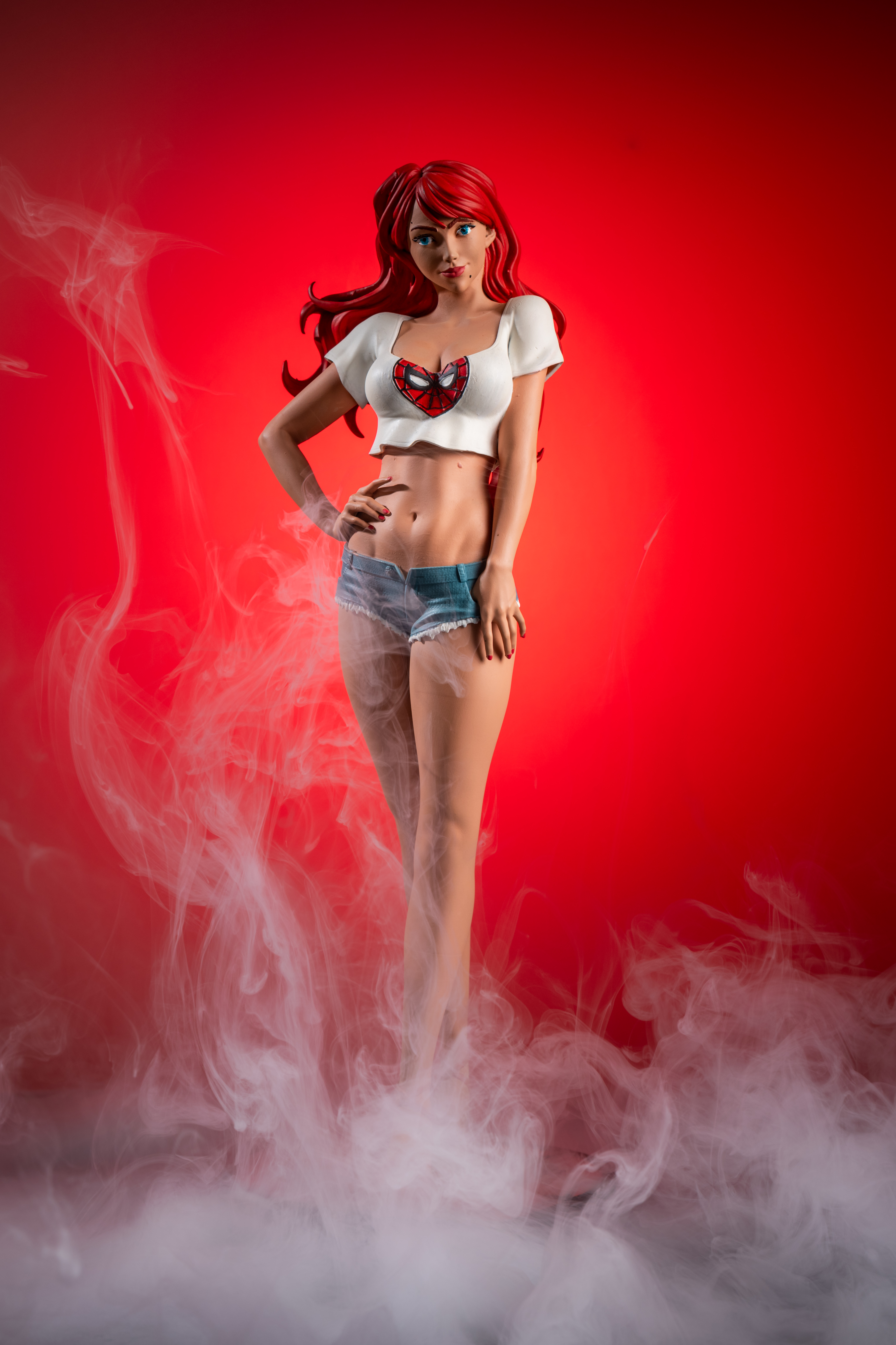 Mary Jane Spider-Man - Figurines en Résine | Impression 3D CreaMod3D - Vue 3