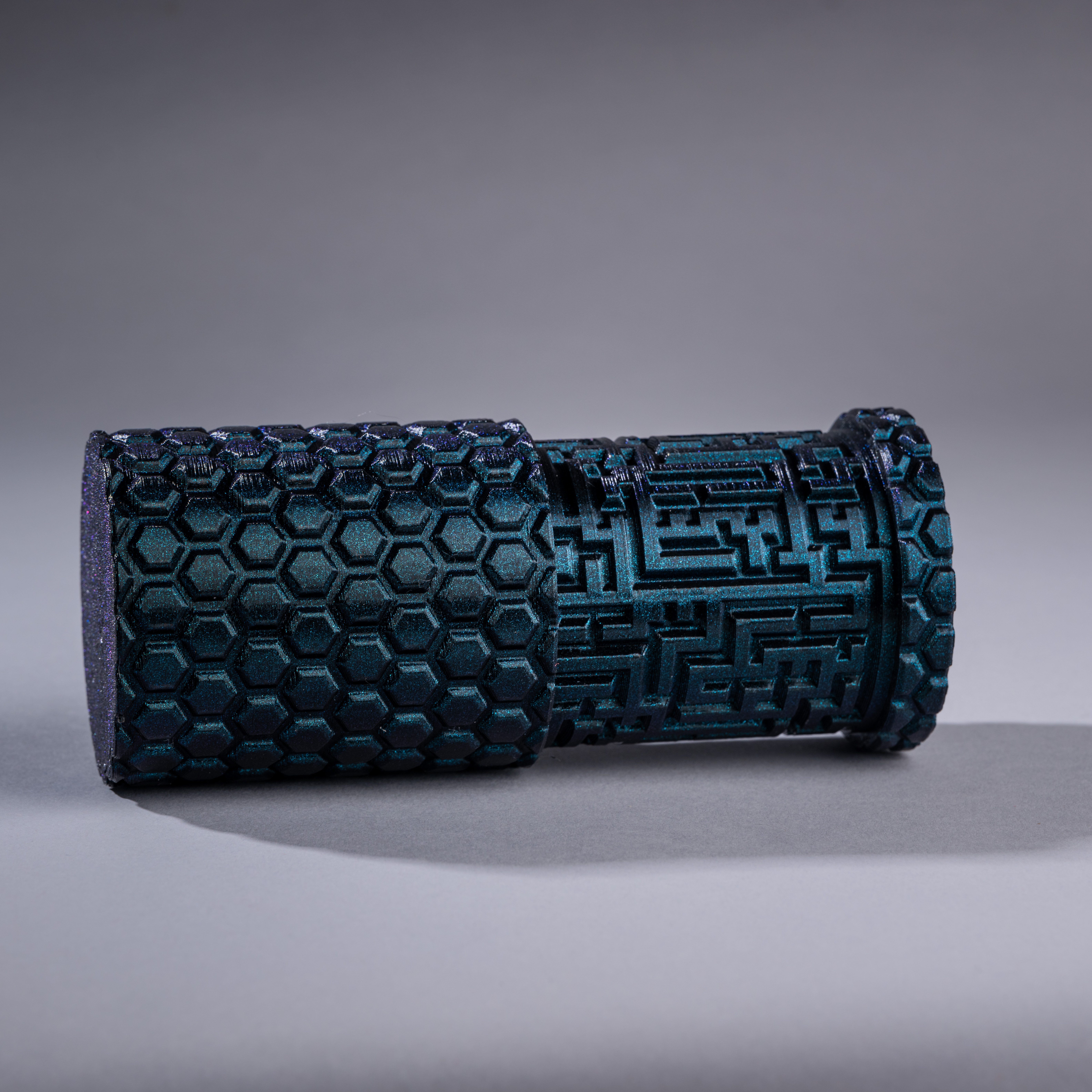 Boîte Puzzle Verrouillable – HexaLabyrinth - Décoration en PLA | Impression 3D CreaMod3D - Vue 3