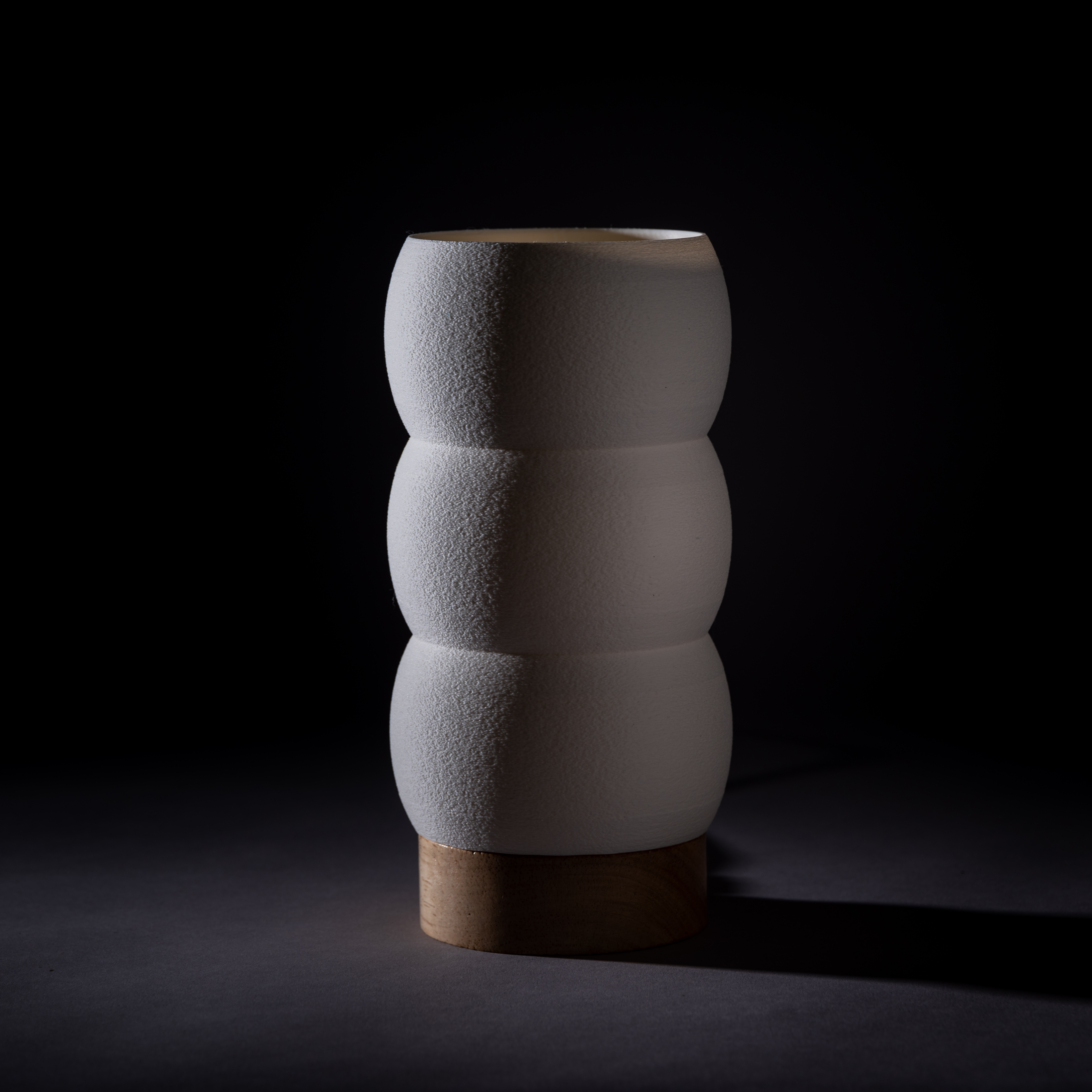 Serenity Light –  3D lumière chaude - Lampe en PLA | Impression 3D CreaMod3D - Vue 3