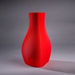 Vortex Rouge – Vase design - Image 1