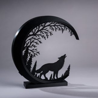 LunaWolf – Lampe loup lune