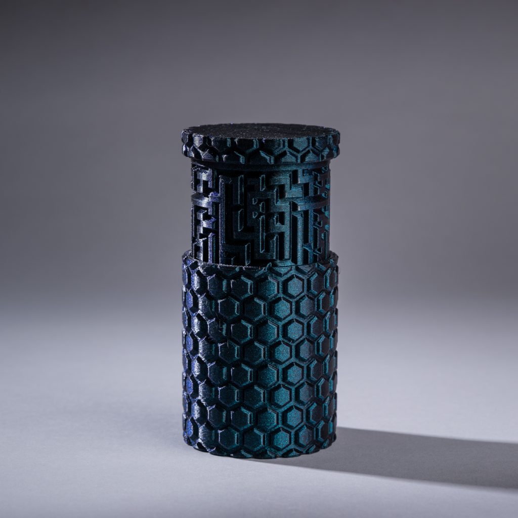 Boîte Puzzle Verrouillable – HexaLabyrinth - Impression 3D artisanale Made in France - CreaMod3D