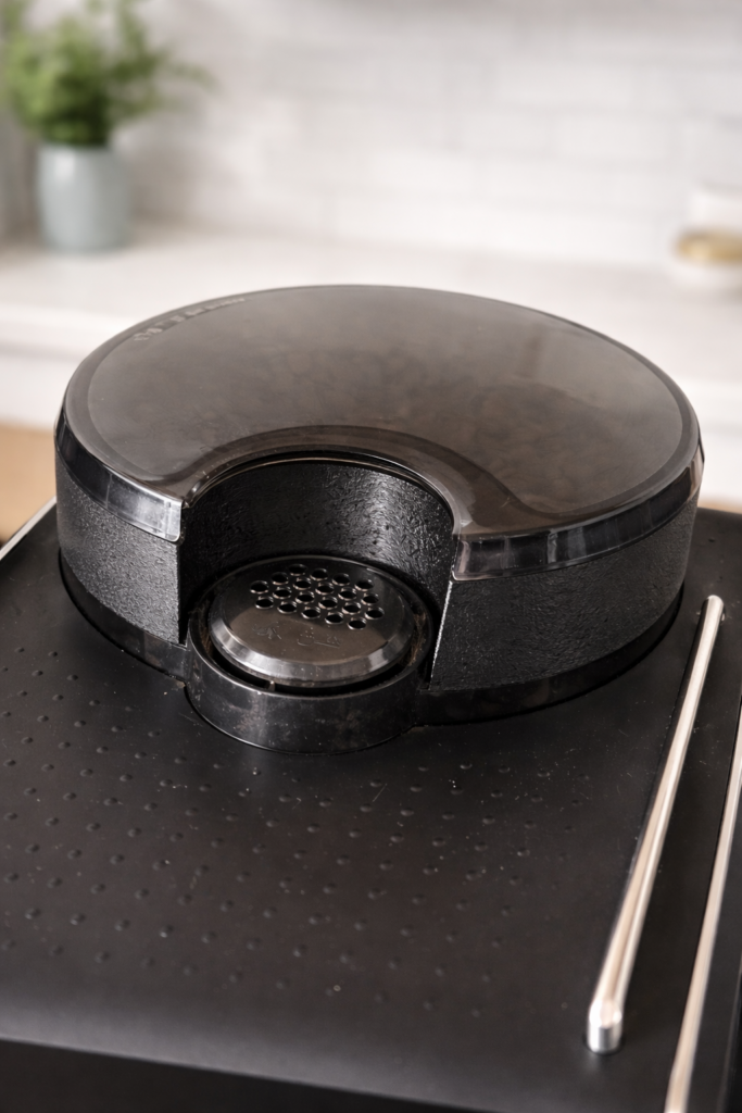 Rehausse bac à grains Saeco Xelsis & GranAroma – +500g - Impression 3D artisanale Made in France - CreaMod3D