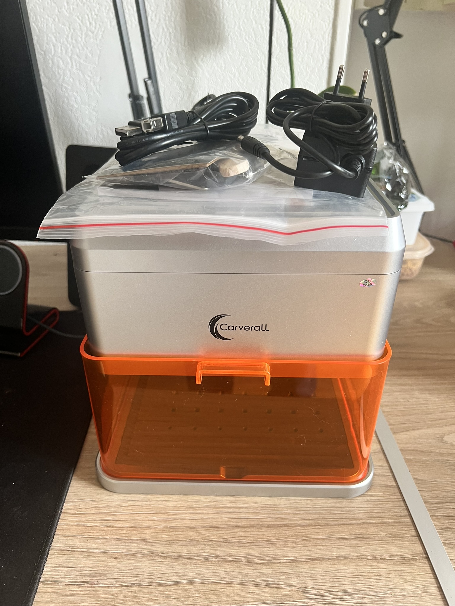 Carverall A1Pro Mini - Vue d'ensemble avec ses accessoires