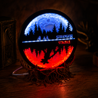 Lampe Stranger Things – Lune 3D Upside Down